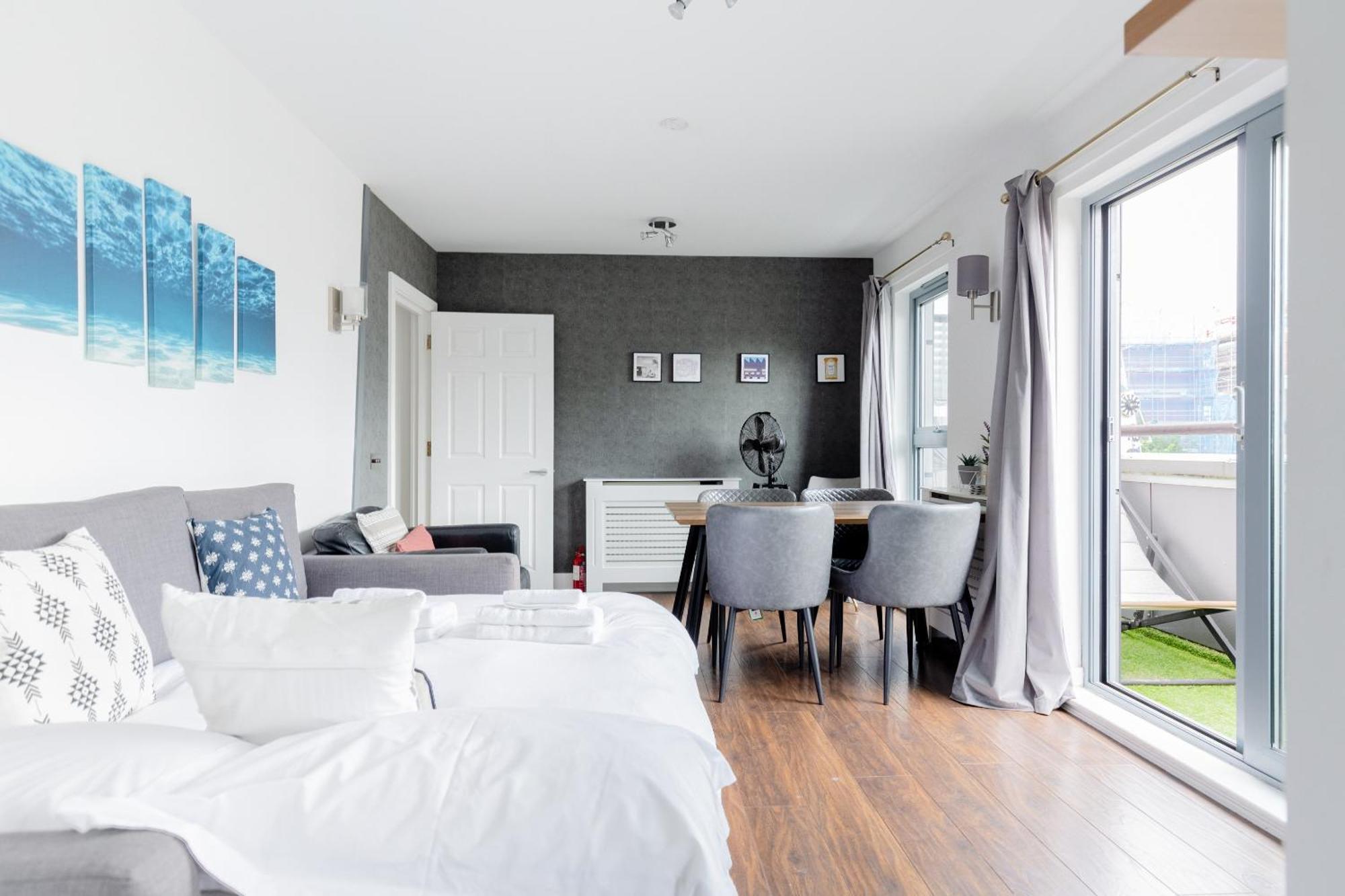 Bright 2 Bedroom Flat In Lambeth With Balcony Londra Dış mekan fotoğraf