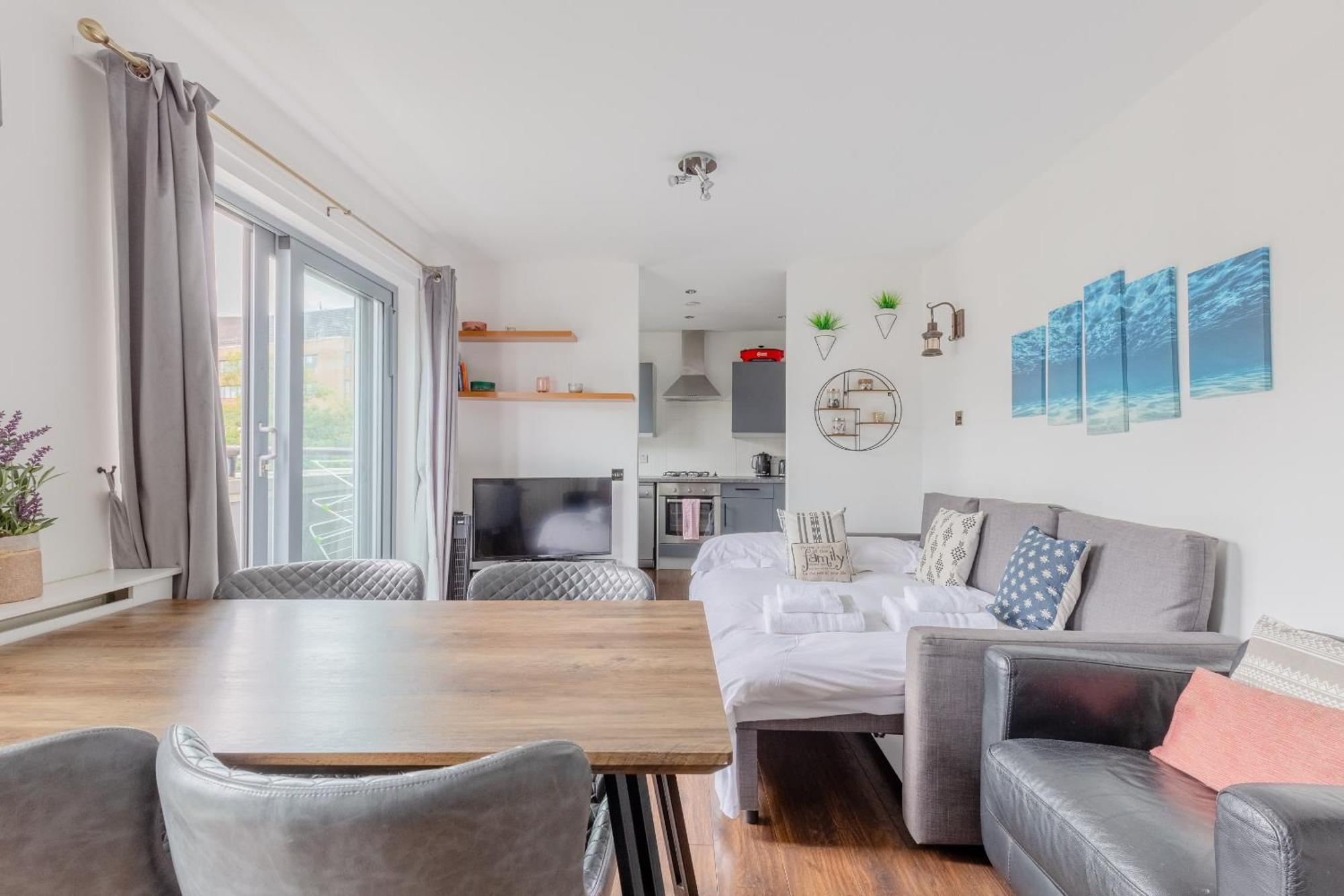 Bright 2 Bedroom Flat In Lambeth With Balcony Londra Dış mekan fotoğraf