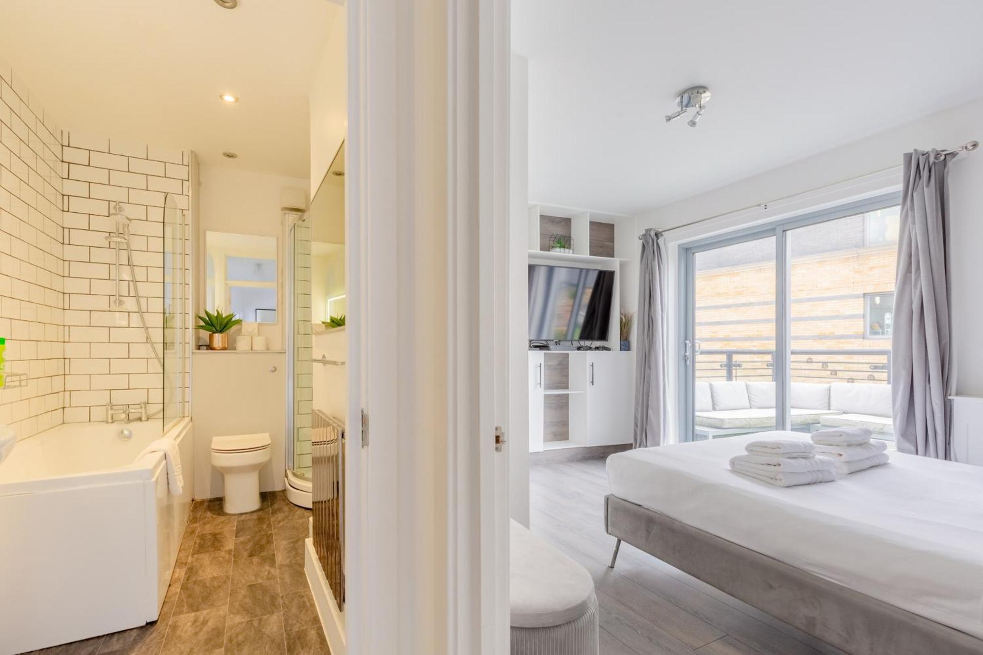 Bright 2 Bedroom Flat In Lambeth With Balcony Londra Dış mekan fotoğraf